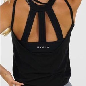 Nvgtn new Black Flow Tank size small